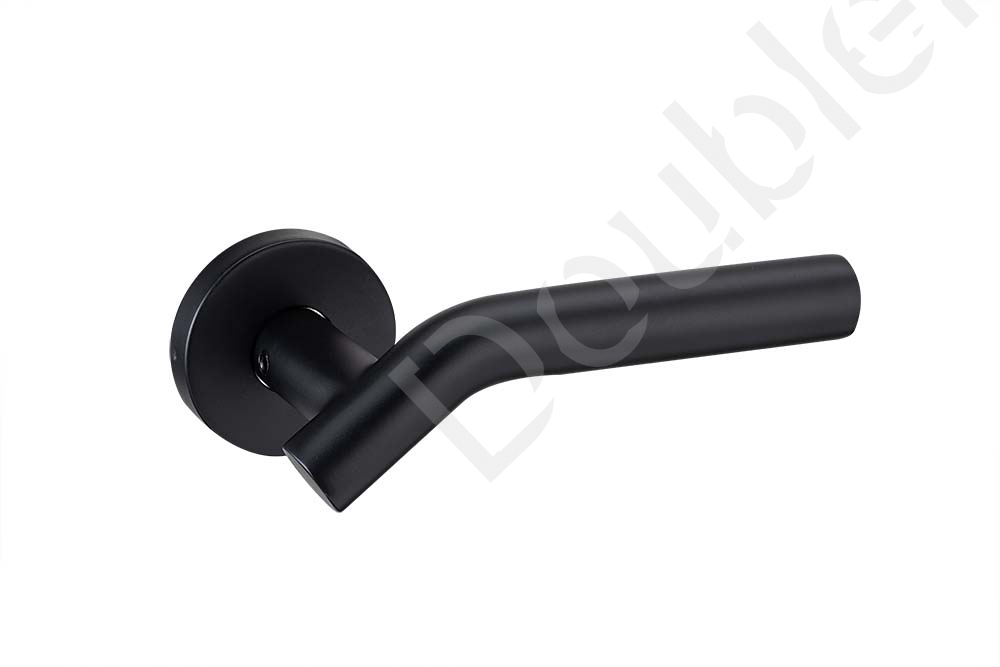 Black door handle